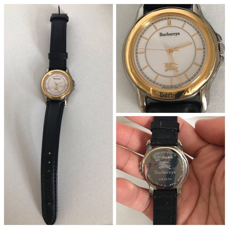 Vintage best sale burberry watch