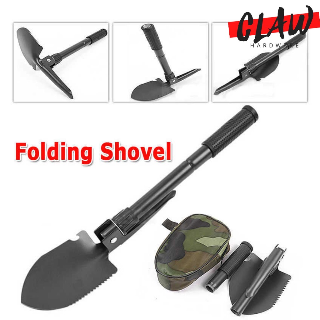 CLAW Folding Shovel Portable Spade Trowel Shovel Garden Camping Outdoor
