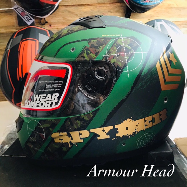 Spyder bourne visor 2025