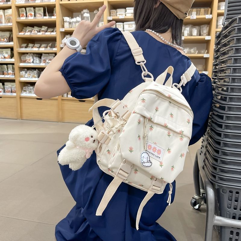 Backpack mini Small Bag Female Cute Soft Girl Japanese ins Original Niche College Student Schoolbag