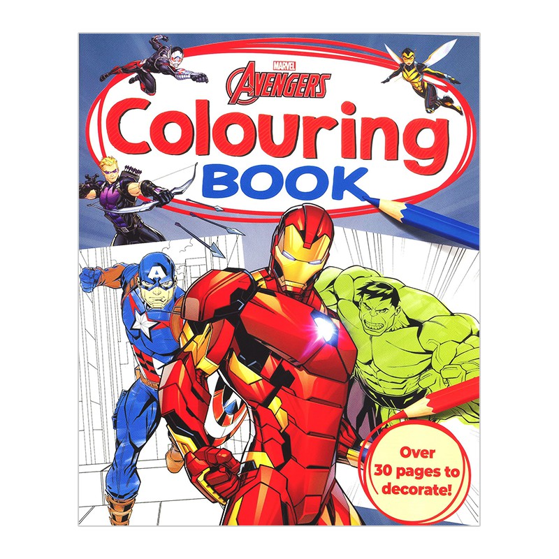 MARVEL COLORING BOOKAVENGERS Shopee Philippines