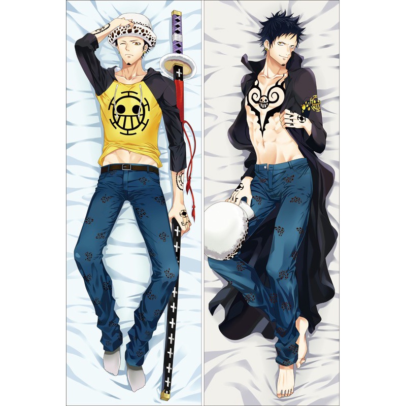 X Cm Anime ONE PIECE Trafalgar Law Dakimakura Hugging Body Full