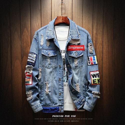 Mens denim jacket store 2019