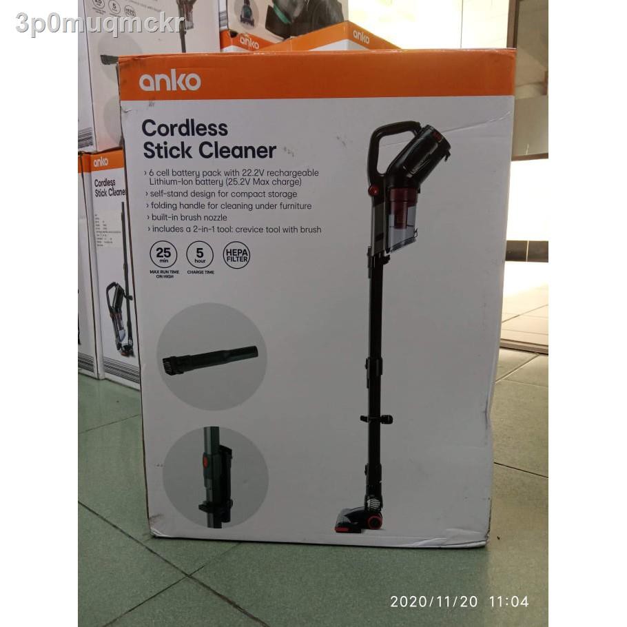 Anko cordless discount stick vacuum battery