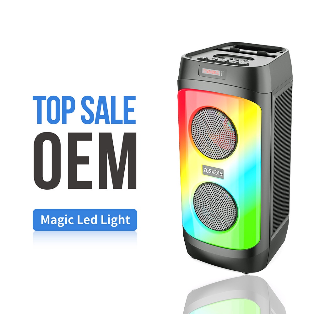 New Dual 4 Inch Wireless Bluetooth Audio Outdoor Square Dance Double ...