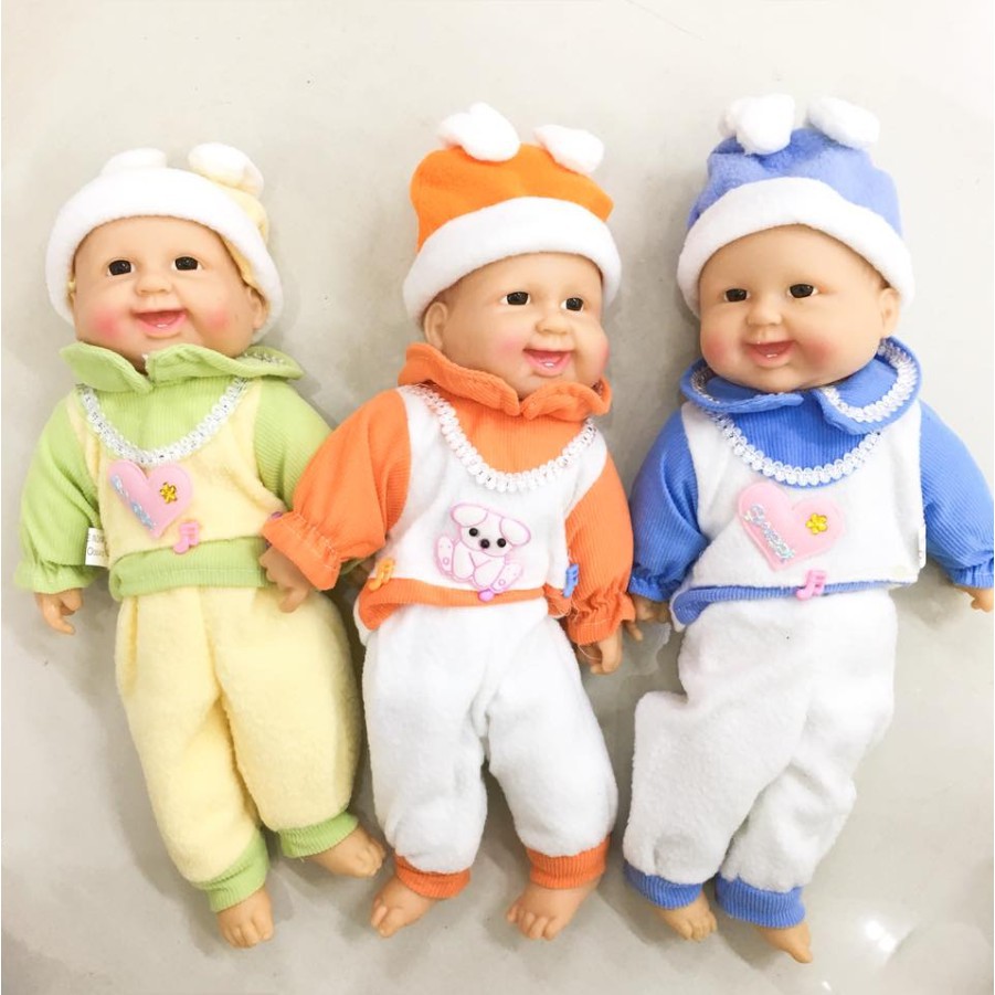 Laughing baby hot sale doll