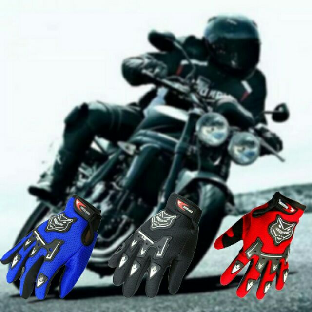 Motorcycle hand gloves sport gloves full Shopee Philippines