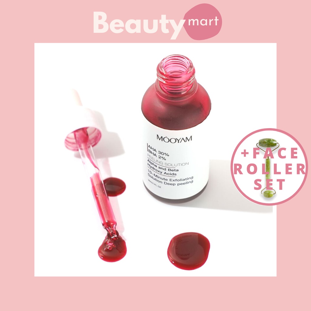 MOOYAM AHA 30 + BHA 2 Peeling Solution 30ml Acne Scars, Pores
