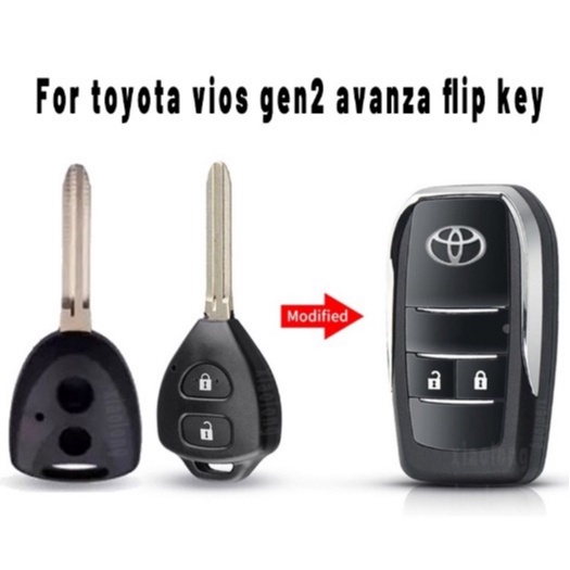 [COD] Toyota Gen 2 / Avanza Modified Flip Key ( Flipkey ) Kit | Shopee ...
