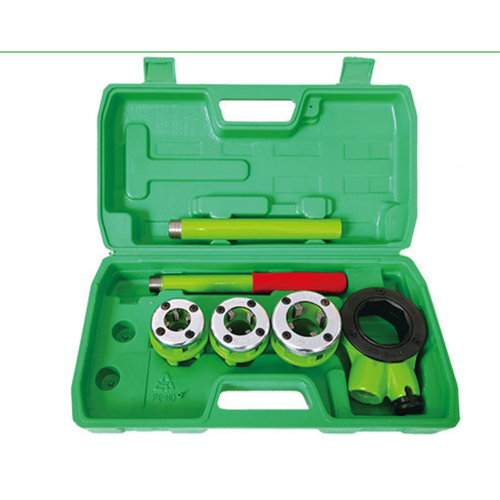 hoyoma japan 1/2''-1 ratchet die stock pipe threader stock set 6pcs ...