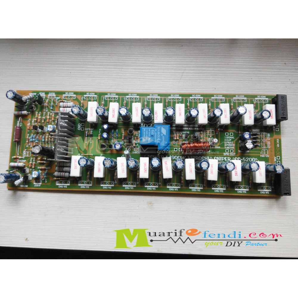 Power Amplifier KIT 1900Watt MONO YIROSHI BU3U Length 30cm 403 | Shopee