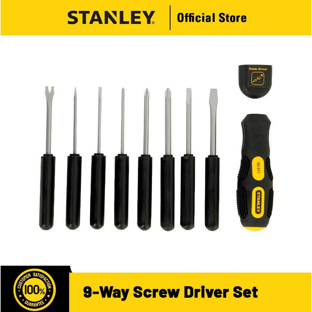 Stanley 625118 9Way Screw Driver Set Shopee Philippines