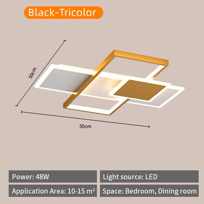 LED Light Ceiling Light 3color Dim Remote Control Bedroom/Living Room