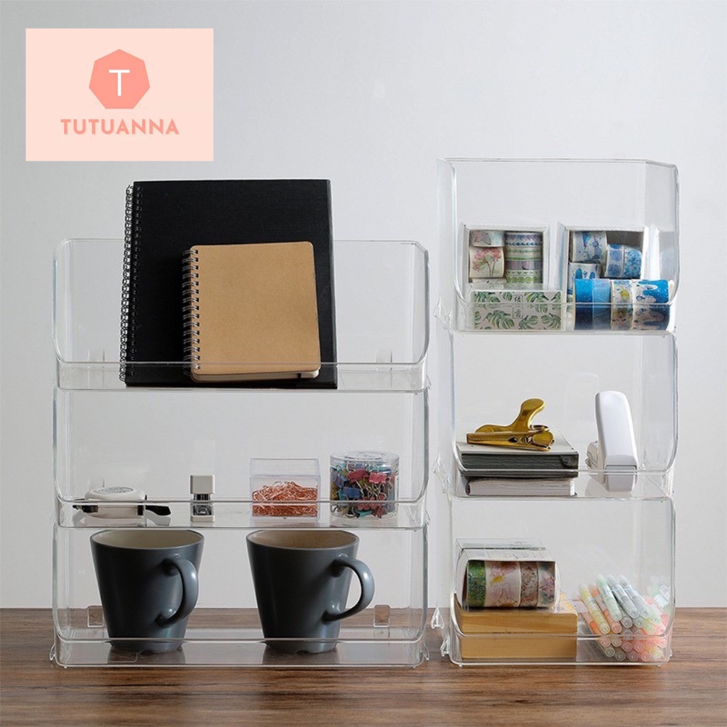 Amelia Acrylic Desktop Organizer Shopee Philippines