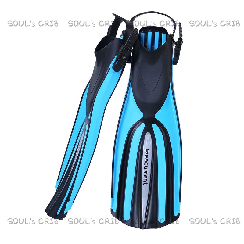 SWIMGEAR / SCUBA DIVING FIN / SEACURRENT - BLUE OPEN WATER SWIMMING ...