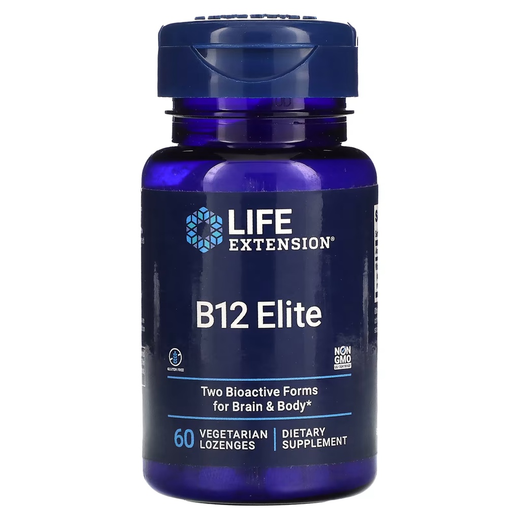 Life Extension, B12 Elite, 60 Vegetarian Lozenges | Shopee Philippines