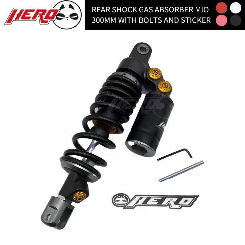 MIO Rear Shock Gas Absorber 300MM with Bolts Made IN Thailand Shopee