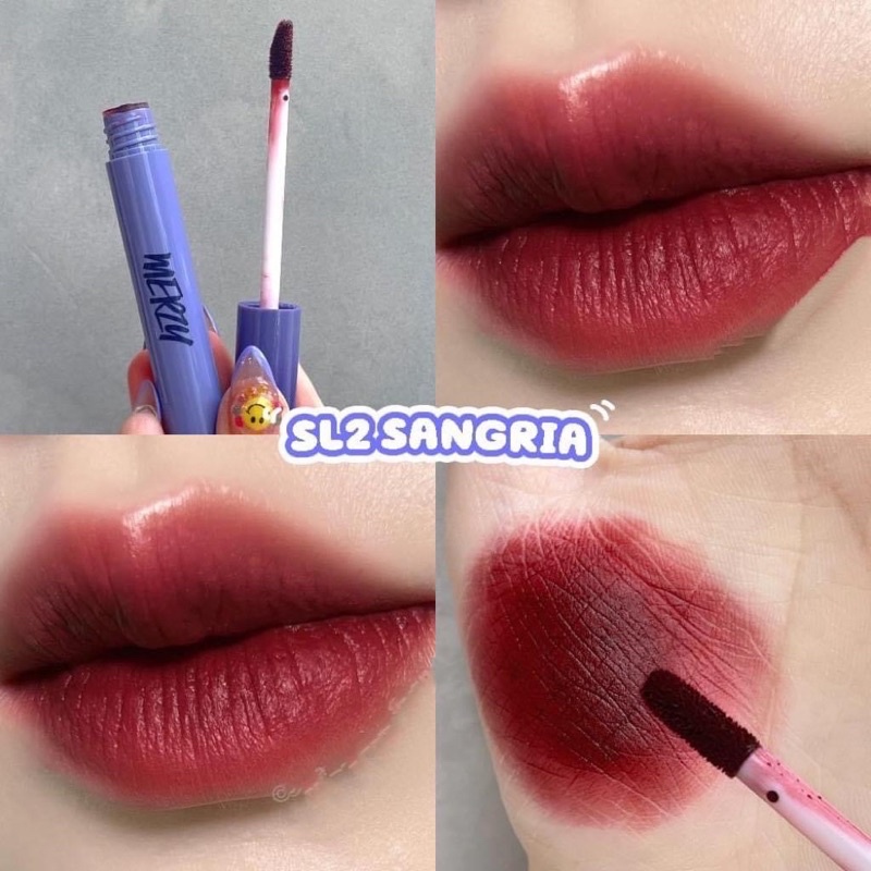 (NEW) Merzy Soft Touch Lip Tint SL2 Sangria | Shopee Philippines