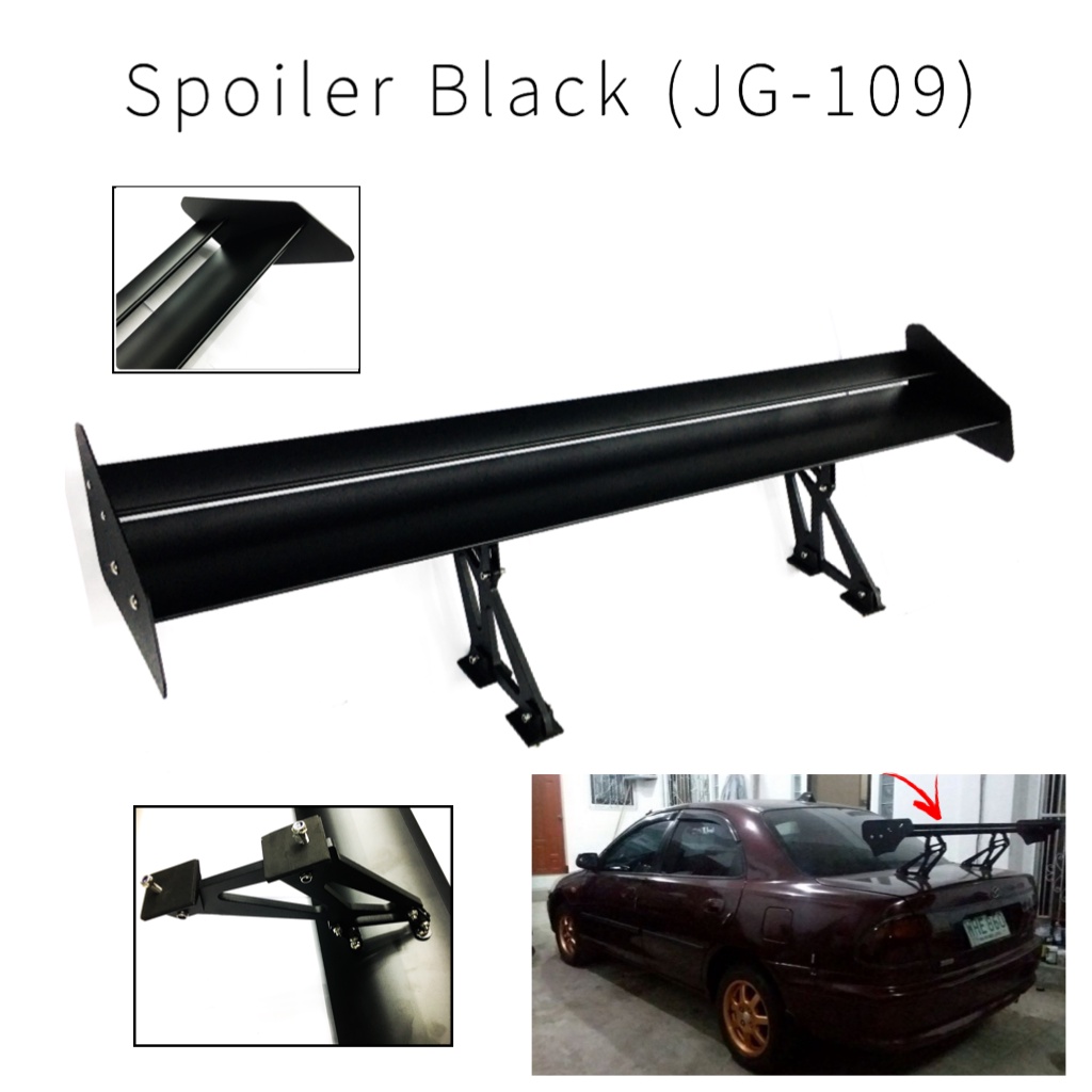 CPAO (135cm) (JG-109) Aluminum Double Deck Racing Rear Trunk Spoiler ...