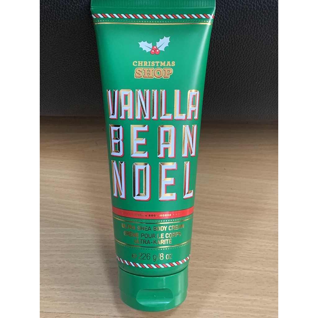 Bath & Body Works Vanilla Bean Noel Body Cream (Authentic) Shopee