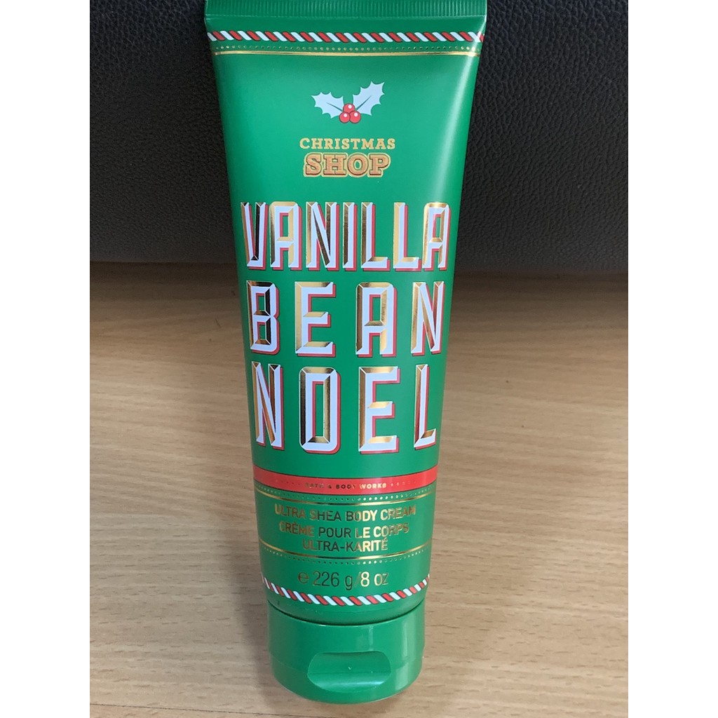 Bath & Body Works Vanilla Bean Noel Body Cream (Authentic) | Shopee ...