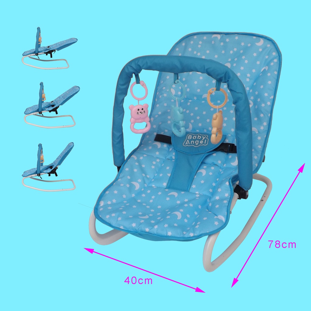 Baby Angel Rocking Chair For Infant Assorted Design and Color New ...