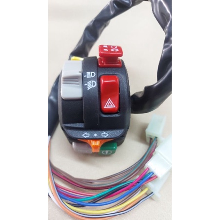 mio switch all in one hazard passlight horn signal starter | Shopee ...