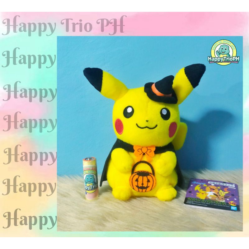 Pikachu Pokemon Halloween Stuffedtoy Shopee Philippines