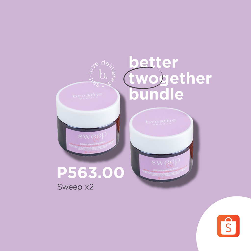 Better TWOgether Bundle (Sweep Jojoba Cleansing Balm) Shopee Philippines