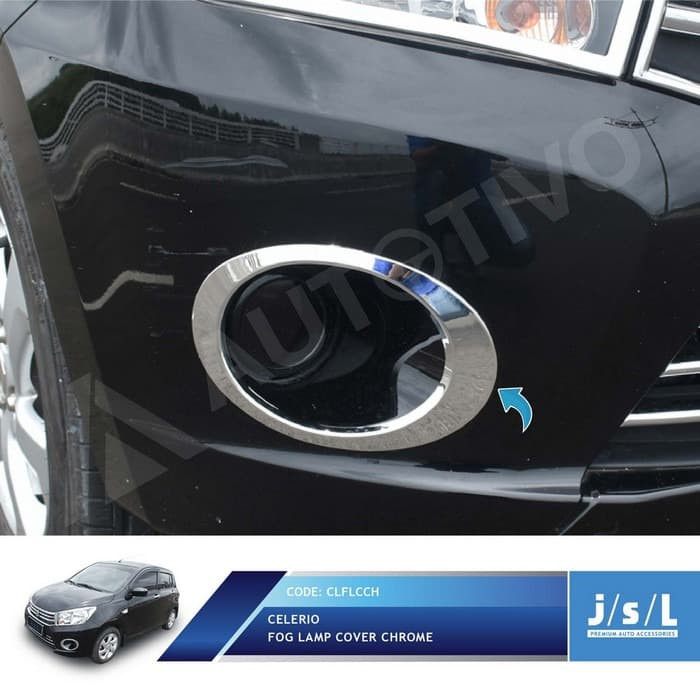 Suzuki Celerio Fog Light Cover Chrome Shopee Philippines