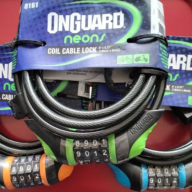 OnGuard 8154GR Neon U-Lock, Green