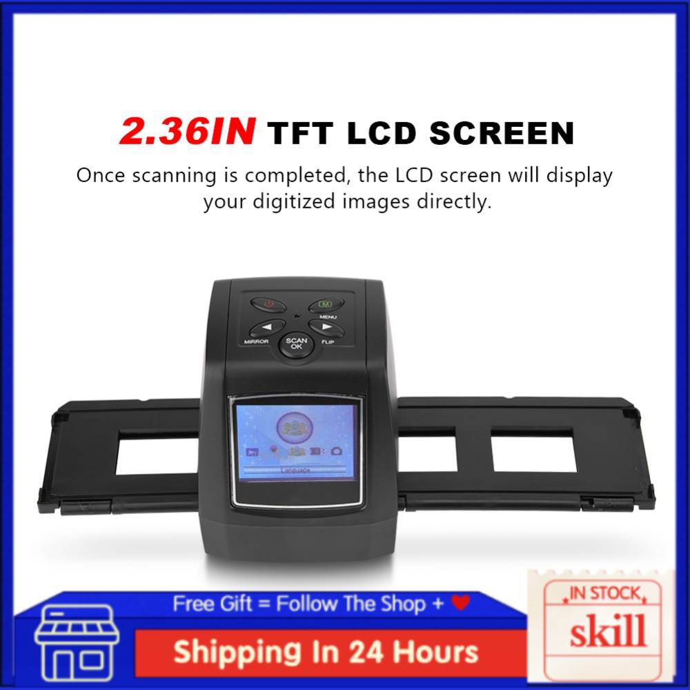 [SKL] High Resolution 135/35mm Digital Photo Slide Film Scanner 2.36 ...