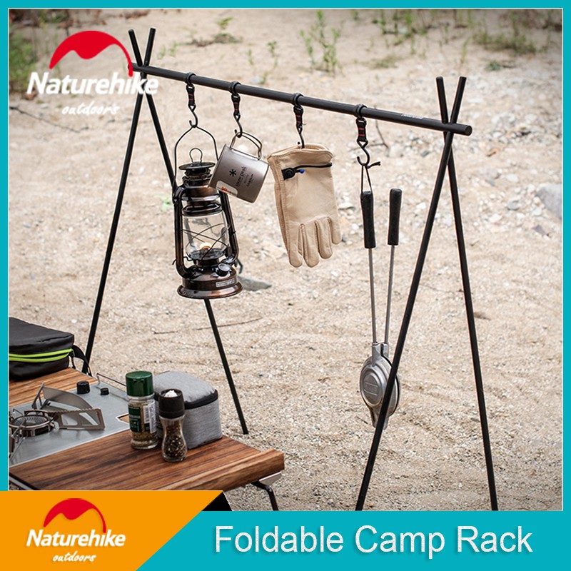 Naturehike Aluminum Alloy Hanging Rack with hooks Ultralight Portable ...