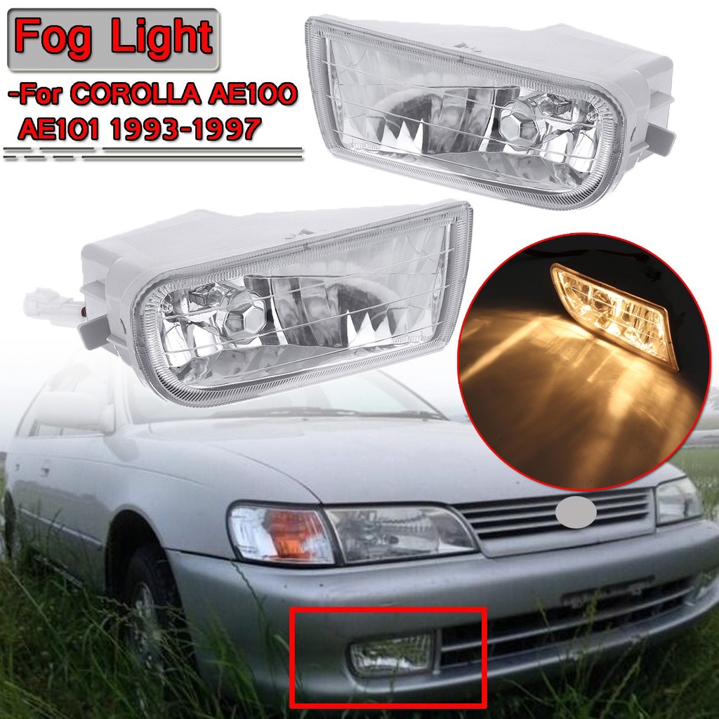 Toyota Corolla SEG AE100 AE101 19921995 JDM Front Bumper Fog Light Fog