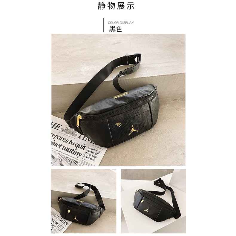 Jordan fanny pack leather sale