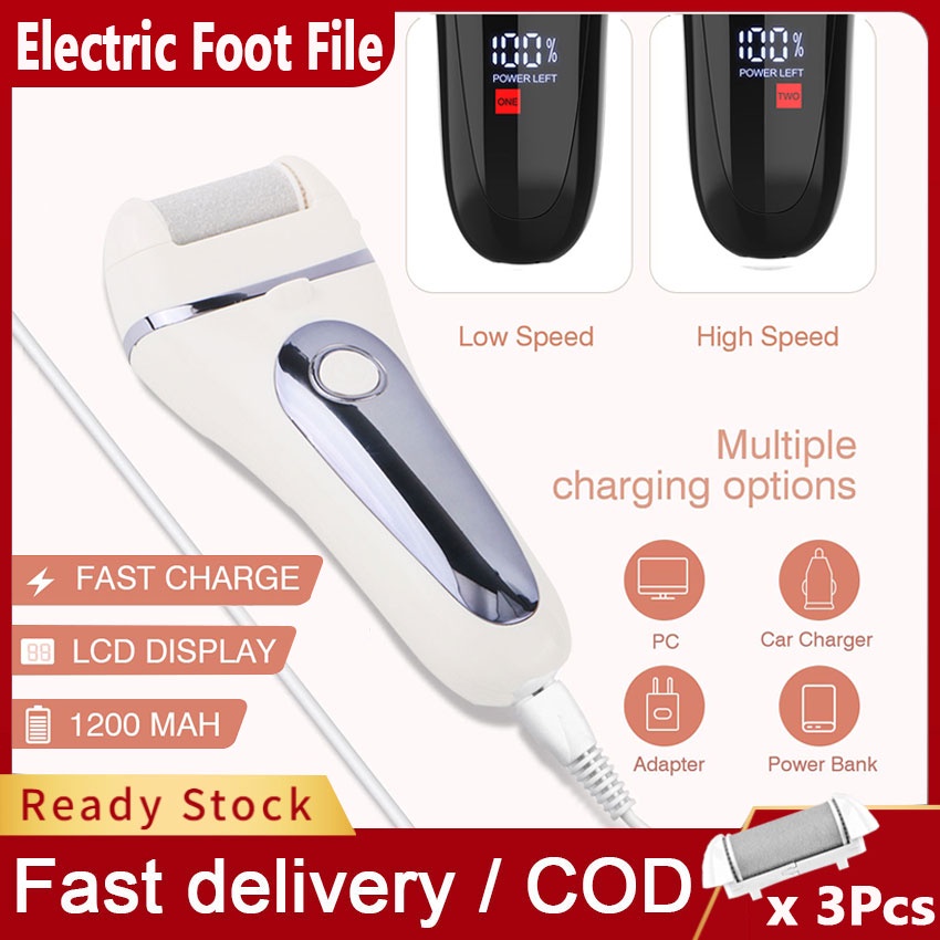 Jinding Electric Callus Remover Rechargeable Pedicure File Foot