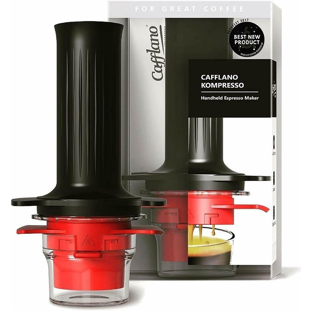 Cafflano Kompresso Hand Carry Coffee Maker Espresso Portable Small ...