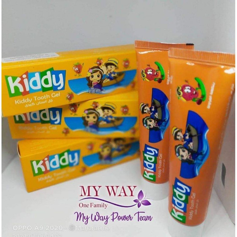 My Way Ohana Kiddy Toothpaste Gel For Children / Children 's Toothpaste