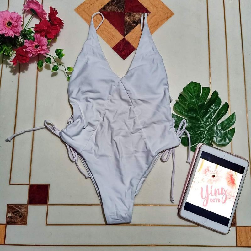 Zaful cheap white swimsuit