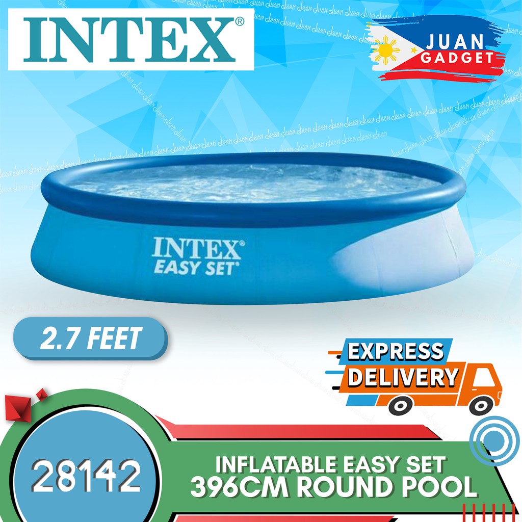 Intex 28142 13ft x 33in Easy Set Inflatable Above Ground Outdoor ...