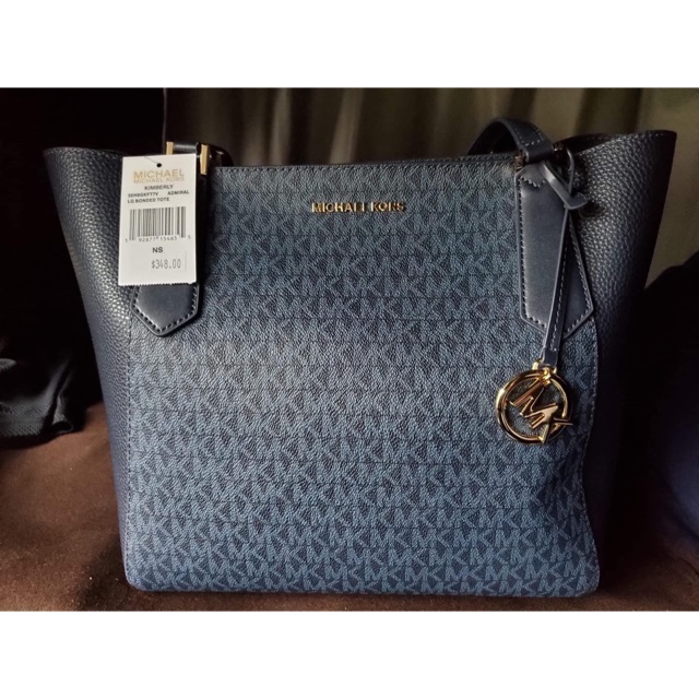 Michael kors kimberly lg bonded tote sale