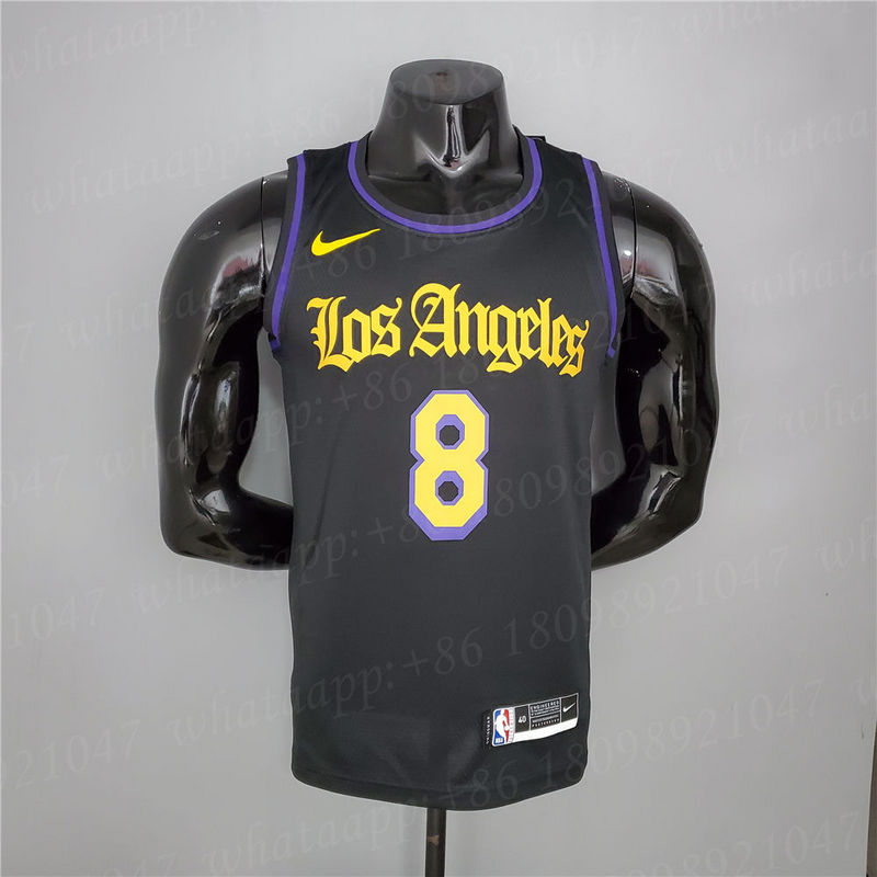 2021-2022 Earned Edition Los Angeles Lakers Black #8 NBA Jersey-311,Los  Angeles Lakers