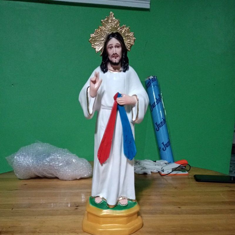 Divine Mercy made in fiberglass 21 inches | Shopee Philippines