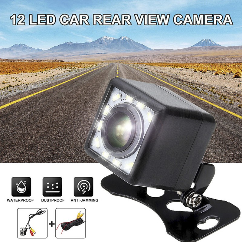 HD Car Rear View Camera Auto Reverse Camera Night Vision Shopee