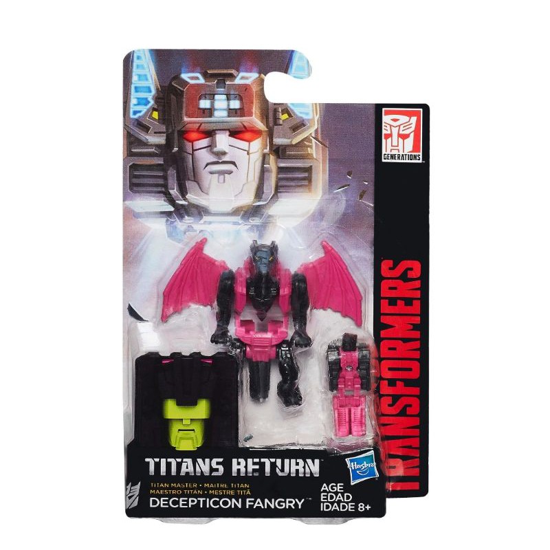 Transformers Generations Titan Masters Fangry Action Figure | Shopee ...