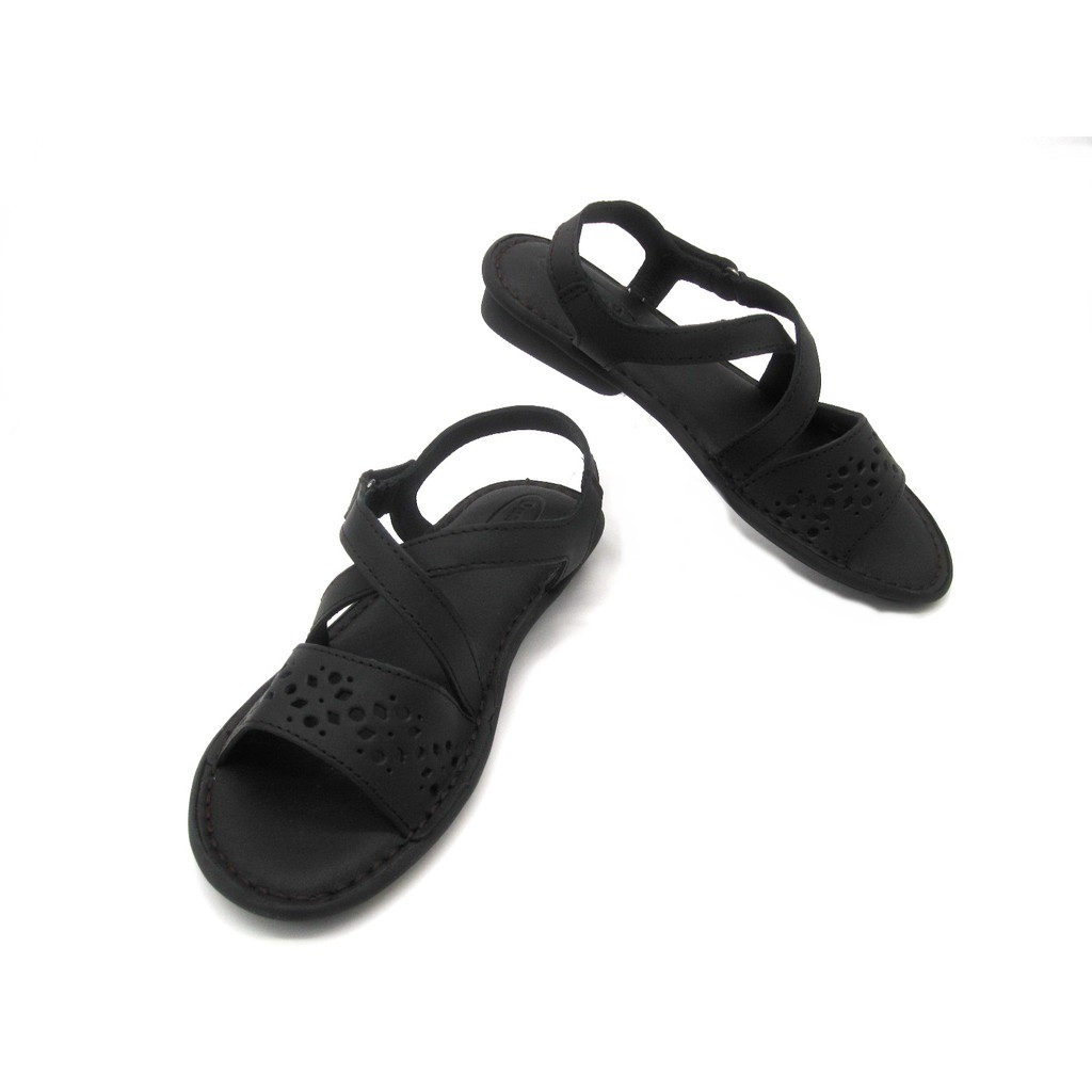 Outland OL 15502 Carissa Women Sandals in Blackshin Black Shopee