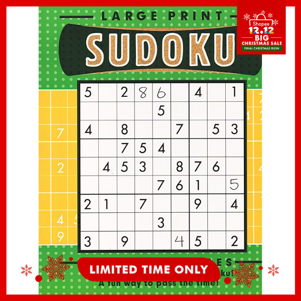 HOKKA SUDOKU All New Puzzle Challenge Your Brain Easy and Medium Level ...