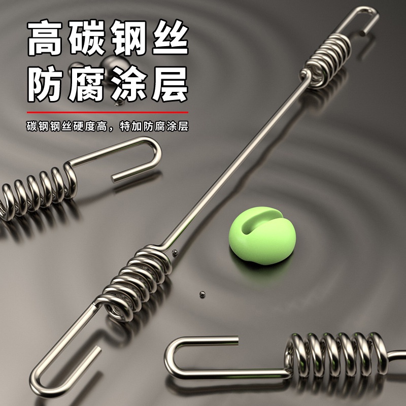 ↂBean-wrapped fishing line strand splitter fixed distance silicone ...