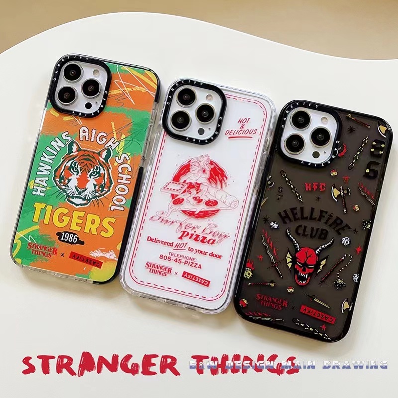 INS illustration Stranger Things CASETiFY Phone Case Compatible