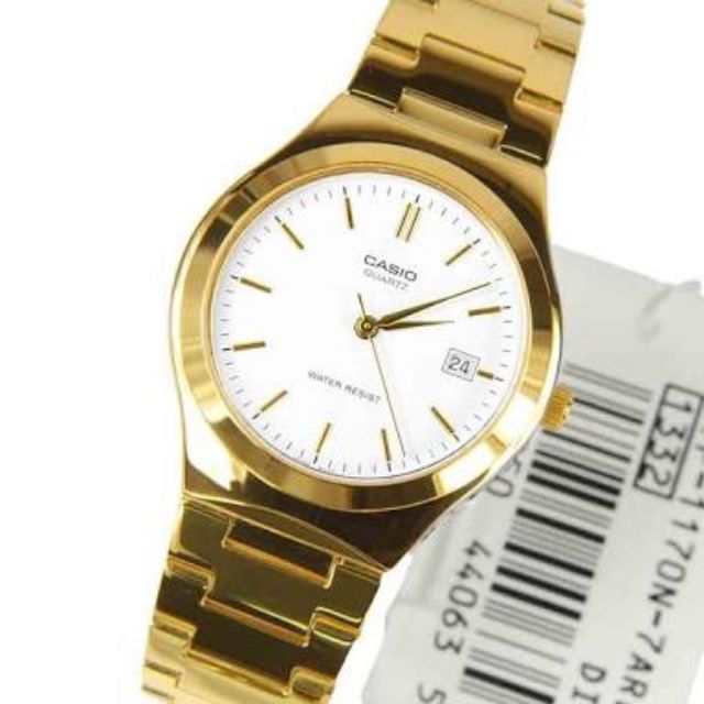 Casio gold plated clearance watch